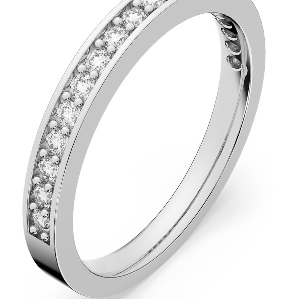 Swarovski Rare Ring – White, Rhodium plated